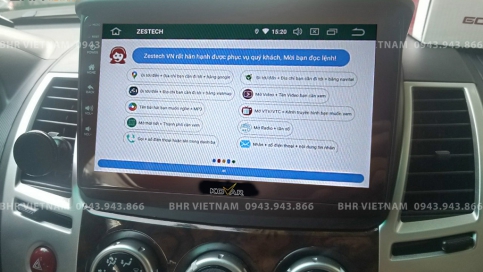 Màn hình DVD Android xe Mitsubishi Pajero Sport 2011 - 2017 | Kovar T1